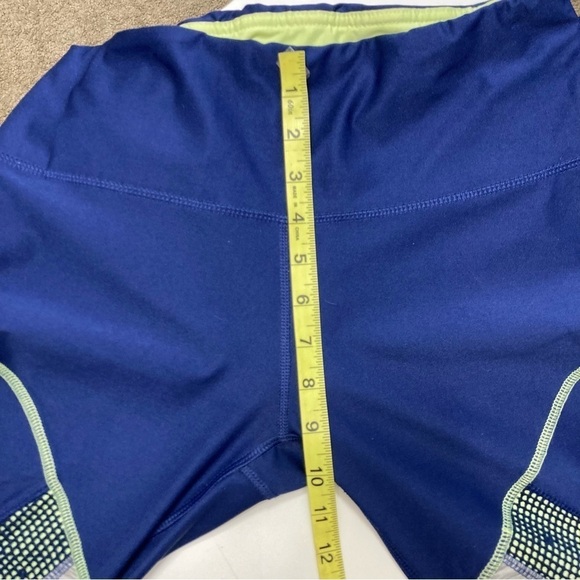 RBX Live Life Active Workout Leggings Size Medium Blue Gray - Picture 6 of 8